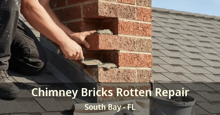 Chimney Bricks Rotten Repair South Bay - FL